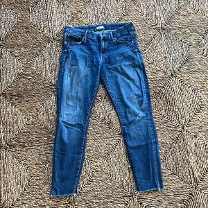 MOTHER Classic Blue Skinny Jeans
